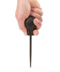 Hand holding Scratch And Punch Awl With High Torque Handle For Precise Marking And Punching In The Shop Beefy Heavy Duty