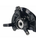 Front right suspension knuckle with wheel hub bearing for ES300 new replacement part R9-60026SKA, black metal, ISO TS 16949 certified