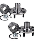 Front Wheel Bearing And Hub Assembly Set Of 2 For Toyota Camry 1992-2003 Sienna 1998-2003 Avalon 1995-2004 Solara 1999-2003 Lexus ES300 RX300 1999-2003 Five Lugs Non ABS Front Left And Front Right For Your Ride