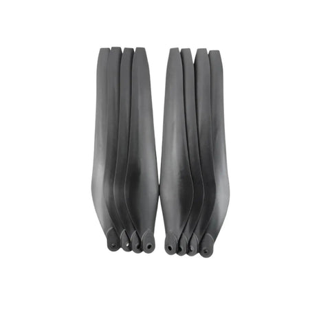 Carbon Fiber 3411 Propellers For Drones, CW CCW Matched Pair, Foldable Blades, Black, Precise Hub Interface, UV Spray UAV Accessories