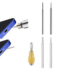 Damaged Screw Removal Kit For Phones And Electronics, Pro Grade Broken Screw Extractor Set with drill bits for electronics repair