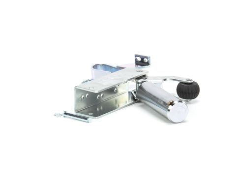 Heavy Duty Hydraulic Door Closer 1092-000004 For Commercial Doors in silver with adjustable speed and latch, Netherlands made