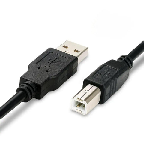 USB Data Cable Cord For Korg Krome 61 And 88 Key Workstation Keyboard Synthesizer Beefy High Speed Data Transfer And Fast Charging Cord Durable Black