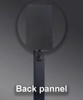 Back panel view of Badass EV Charger Protection Box For Outdoor And Garage Storage, Rain Resistant Heavy Duty Steel.