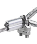 Must Have All In One M6 Wire Rope Hardware Kit With 304 Stainless Steel Cable Clamps and Thimbles for Quarter Inch Wire Rope