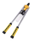 Heavy Duty 17 Inch Pop Rivet Gun With Extended Length High Hardness Alloy Build Rust Resistant Mandrel Collection Bottle