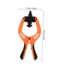 Mobile Phone Screen Opening Tool With Cup And Pliers For Quick Repairs Pro Grade LCD Removal Kit shown from the front with dimensions.