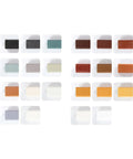 Heat Melt Wax Repair Stick For Wood Floors And Furniture, 11 Color Quick Fix Set arranged in 11 color samples on a white background.