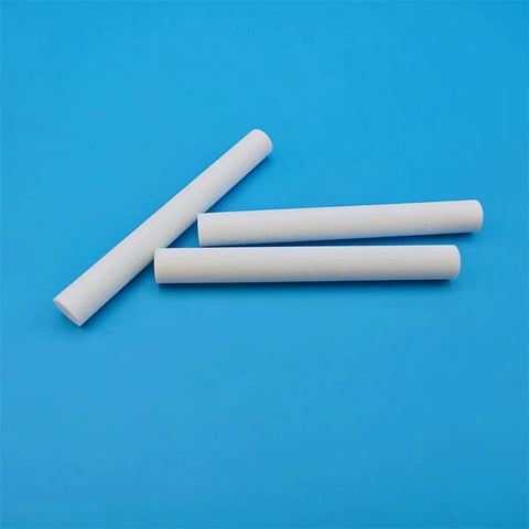 Set of 2 Boss High Temp Ceramic Rods for Insulation and Heat Handling, Diameter 4 to 20 mm, on blue background