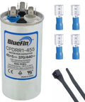 Dual Run HVAC Capacitor 45 Plus 5 MFD 370 440V Kit For Condenser And Fan Replaces 97F9895 C3455R 12788 Z97F995 27L880 CBB65B