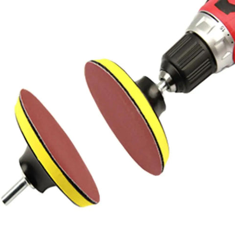 Get Your Tools Ready With This Sick Set of 100 Flocking Sandpaper Discs Perfect For Angle Grinders And Buffers featuring 4 inch sandpaper discs.
