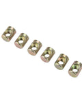 Heavy Duty M6 Furniture Nut Plugs And Cabinet Connectors Pro Grade Kit 30 Durable Fasteners for cabinets and woodworking projects