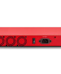 Beast Mode M595 Rackmount Firewall showing back panel with ventilation and power supply connections.
