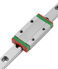 200mm Miniature Linear Rail Guide with 9mm Width and 4 Point Contact Design for precision equipment CNC machines and automation systems