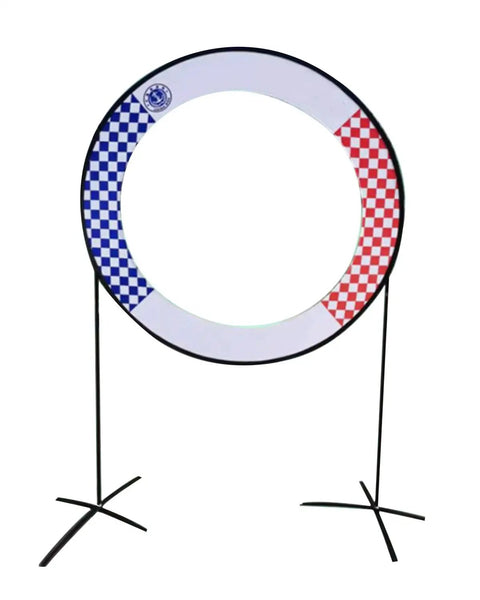 Drone Obstacle Course Kit For Racing Practice With Satin Fabric Hoops 40 To 150 Cm Rings Dual Use hoop with metal stand