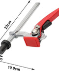 Rugged Woodworking Clamp For Workbench Dog Hole And Versatile Table Vise 16mm, steel body with measurements visible
