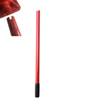 Heavy Duty Floor Jack Handle Replacement Telescopic Lever Compatible With 20 To 32 Ton Hydraulic Jacks Red handle with rubber grip.