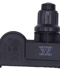 Push Button Fire Pit Igniter Kit With Two Outlets For Natural Gas Or Propane Burners Up To 150K BTU side view image