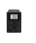 Dope Lab Bench Power Supply 30V 10A 300W With LCD 4 Digit Display Dual Knob Voltage Regulator Switching DC Supply USB 5V 2A Charge Port Smart Cooling Fan Ideal For PCB Repair And Prototyping, front view