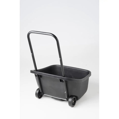 Nordic Haven Composting Cart With Rugged Rear Wheels For Easy Transport And A Bucket That Fits Under Compost Tumbler And Other Units