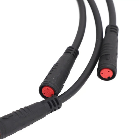 Electric Scooter Wiring Harness With Copper Core Wire, Ride-Ready Dual Brake Handle Interface And Accelerator Port