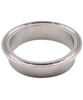 DERNORD stainless steel 304 sanitary tri-clamp ferrule, long weld clamp for 3-inch tube OD (76.5 mm)