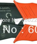 Pro Grade Crimping Pliers for Cable Ferrules 0.5-4mm2 Wire, orange handles, precise dies, calibrated pressure, close view.