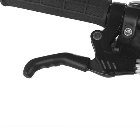 No Slip Brake Grip Covers For Road And Mountain Bikes Brake Lever Covers To Prevent Slippage From Sweat Cut Hand Fatigue Improve Grip And Control Easy Install Durable Black Finish shown on a bike handlebar