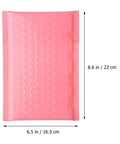 50 Pack Pink Bubble Mailers 16.5x22+4 Inch Self Seal Padded Envelopes For Small Business Shipping Thick Bubble Interior Durable Protective Mailers