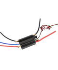 70A Brushless RC ESC Waterproof With Built In BEC For RC Boats And Airships, compact design with wiring visible