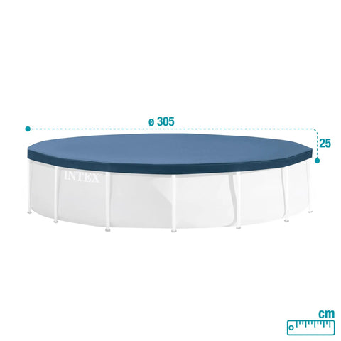 Ready For Summer Kickbacks 10 Ft Round Above Ground Pool Cover With Tight Rope Securing Heavy Duty Debris Shield That Stays Put In Wind Keeps Water Crystal Clear For Lazy Days And Chill