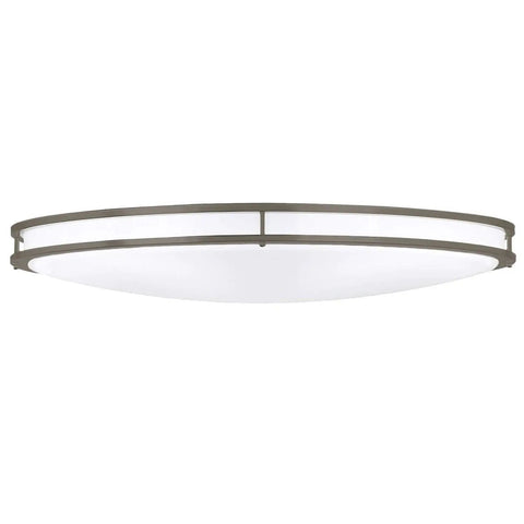 Dope Oil Rubbed Bronze LED Flush Mount Ceiling Light, Oval, 32 Inch, Dimmable, 4000K Cool White, 2800 Lumens, 35W, Energy Star