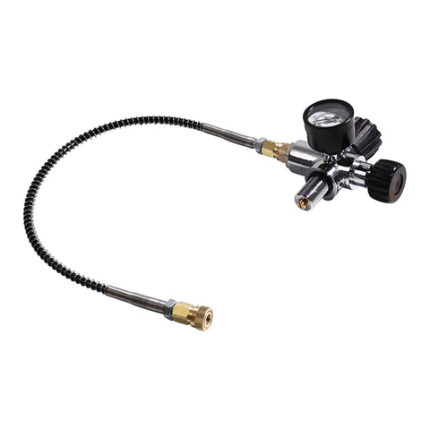 Filling station with integrated regulator and gauge for High Pressure 4500 PSI Air Tank For PCP Airguns With 4.7 Liter Capacity