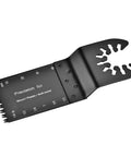 32mm HSS Oscillating Saw Blade for Wood Plastic Soft Metal with Depth Markers, Universal Fit Tool Blade Close-up