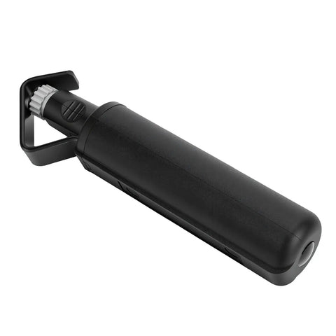 ASHATA Adjustable Cable Stripper Tool For Round Wire Jacket Slitter, black handle with depth adjustment wheel, ideal for electricians.