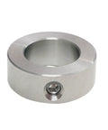 304 Stainless Steel Shaft Collar With Set Screw H7 Bore Five Eighths Inch Outer Diameter One And One Eighth Inch Half Inch Thick Drill Stop Collar
