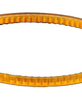 17.5 Inch Yellow V Belt For Singer Featherweight Sewing Machines 221 222 301 Replace 194144 Cog Drive Belt Durable