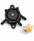 Hella Reliable Vacuum Fuel Pump With Integrated Filter For Small Engines And Golf Carts No Drama Gas Delivery For 17 To 25 Horsepower Motors, 3.3" pump.