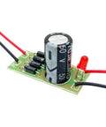 Three Pack AC DC Converter Kit 6V 12V 24V To 12V 6V Full Bridge Rectifier Filter Power Supply Module For Model Trains LED Projects 1N4007 Rectifier Input 6V 32V Capacitance 470UF