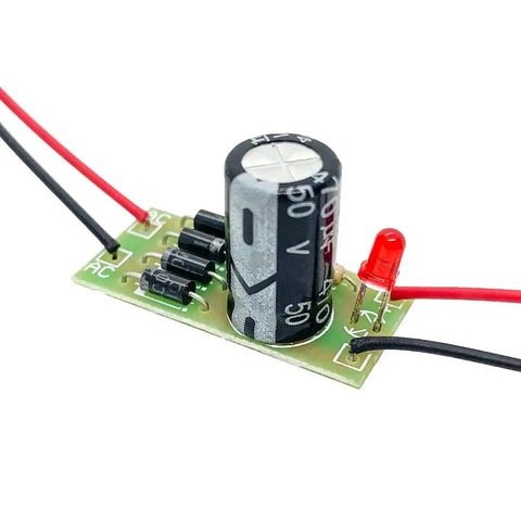 Three Pack AC DC Converter Kit 6V 12V 24V To 12V 6V Full Bridge Rectifier Filter Power Supply Module For Model Trains LED Projects 1N4007 Rectifier Input 6V 32V Capacitance 470UF