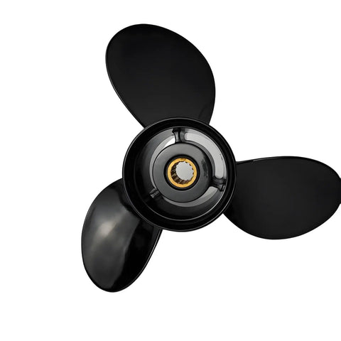 12 3/4 X 21 Pitch Aluminum Propeller For Mercury Outboard Motors 40 140 HP 3 Blade RH 15 Spline With Hub Nut Kit OEM 77348A45
