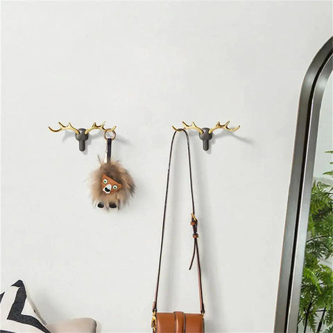 Rock Solid Heavy Duty Wall Hooks For Coats Jackets And Kitchen Towels Premium Zinc Mounting Hardware quick install for bags and accessories.