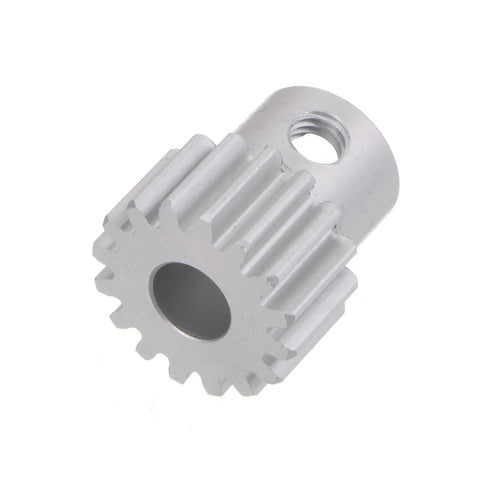 16T aluminum spur gear for RC cars, 6mm bore.
