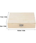 Legit Carbide Tipped Forstner Drill Bit Set 15Mm To 35Mm Woodworking Hole Saw Kit in sturdy wooden box with dimensions 16.5cm x 11cm.