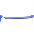 Compact Five And A Half Inch Pry Bar Nail Puller For DIY Pros And Handymen Made In The USA Chrome Plated Tempered Steel Blue