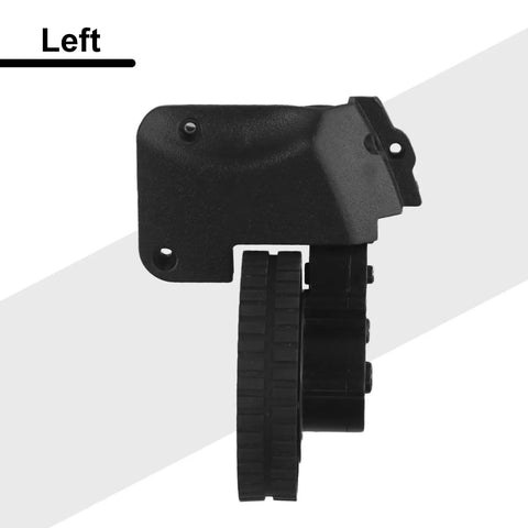 Left And Right Replacement Wheel Set For Robot Vacuums D520 C50 G50 G50E P10 Haier HSR black plastic left wheel