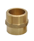 Brass End Feed Solder Cup Connector BSP Male To Solder Cup Fitting For Air Conditioning And Garden Hose, Multi Size Set In Three Eighths Inch, One Half Inch, Three Quarters Inch, And One To Four Inch, Heavy Duty Weatherproof Plumbing Part.