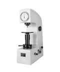 Heavy Duty Rockwell Hardness Tester HR 150A Bench Kit with solid table, ready for testing metal hardness.