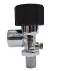 4500 PSI High Pressure Dive Tank Valve For PCP Paintball Fill Station With Stainless Steel Body M18x1.5 Thread G5/8 Outlet