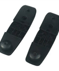 Rear Window Hinge Replacement Kit For Expedition And Navigator 2003 To 2017 Right And Left Fix Liftgate Glass Jamming Fast And Easy 7L1Z78420A68A 7L1Z78420A69A, includes two black hinges.